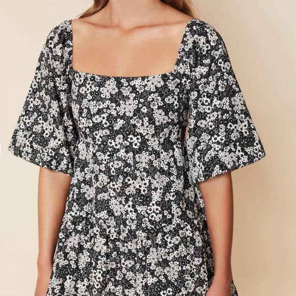 NWOT Eryn Mini Dress Fiorella Floral - Picture 3 of 6